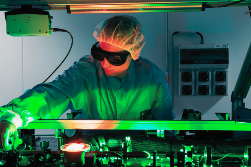 Photo laser Apollon CNRS