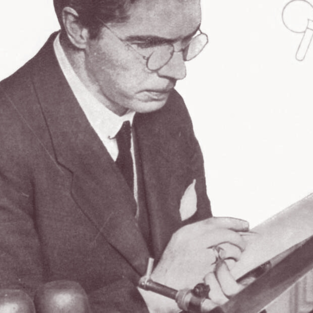 Archibald Low. Image d'archive.