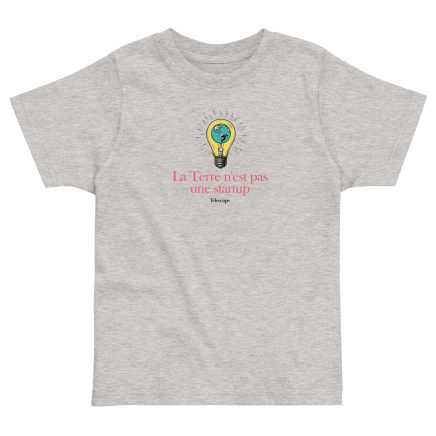 "La Terre n'est pas une startup" T-shirt en jersey enfant